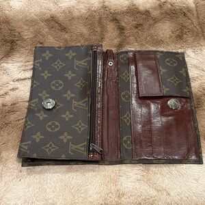 Louis Vuitton Brown Monogram Wallet